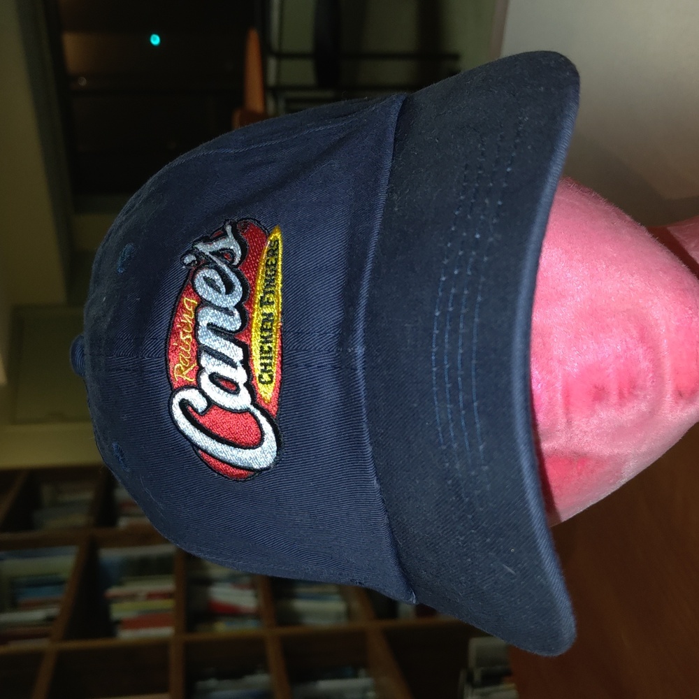 Raising Cane's Chicken Fingers One Love Embroidered Logo Crew Snap-on Hat Cap
